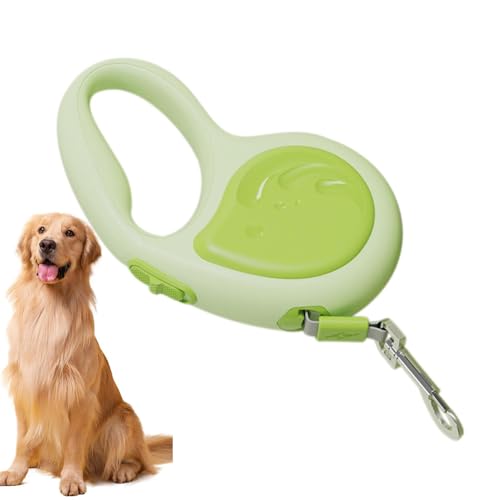 Wimnqie Haustierleinen für Hunde,Hundeleinen für kleine Hunde - rutschfeste ausziehbare Hundeleinen, Laufleinen - Classic Lock Pet Accessories Starke Haustierleinen für kleine Hunde von Wimnqie