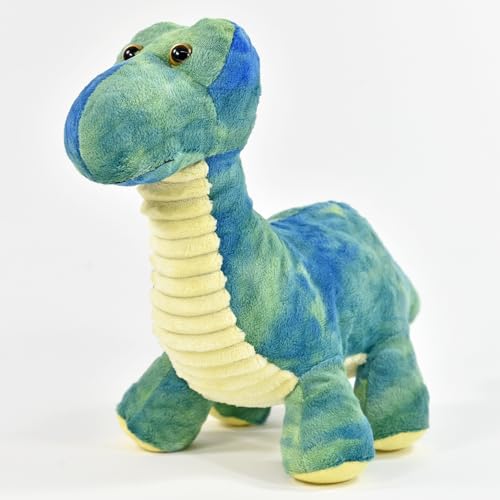 Kögler Plüsch Dino Dinosaurier Brachiosaurus Plüschtier Kuscheltier blau/grün von Winfried Kögler GmbH