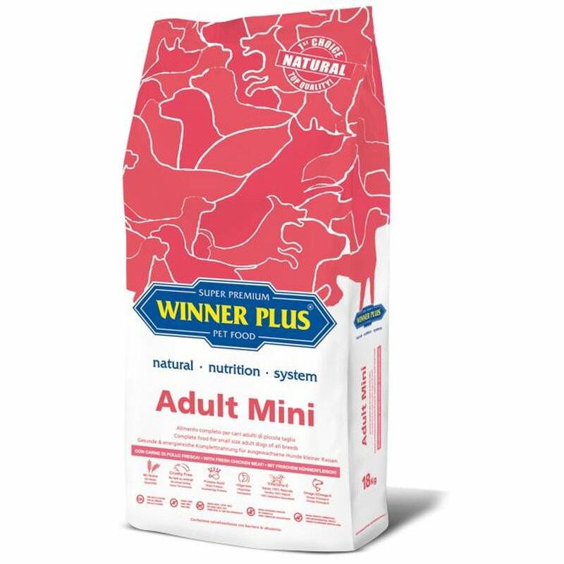 Winner Plus Adult Mini Chicken - 18 kg (4,39 € pro 1 kg) von Winner Plus