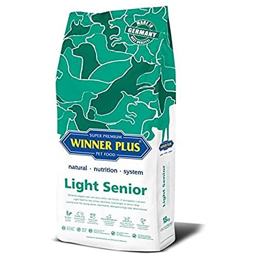 Winner Plus Light Senior 18 kg – Lebensmittel leicht für Hunde wenig aktive, sterilisiert, übergewichtig oder ältere von Winner Plus