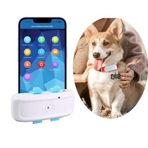 Winnes GPS Tracker Für Hunde 4G, GPS Halsband Ohne ABO, GPS Tracker Katze Mit Weltweite Live-Ortung, Positionsverlauf, Aktivitätstracking, Gesundheitswarnungen TK911 Pro von Winnes