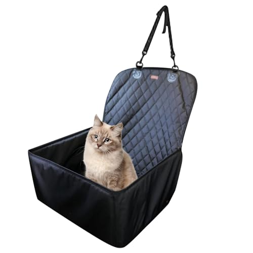 Hunde Autositz, Katze Autositz Bett, Hund Booster Sitz für Kleine Mittlere Große Hunde, Haustier Auto Sitzkissen Welpen Reise Carrier Bett von Wisylizv