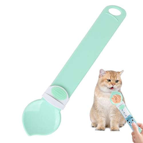 Katzenleckerlilöffel - Katzen Brei Futter Spender Zum Ablecken - Haustier Misch Spender Für Leckerlis Nassfutter Kätzchen & Welpen Katzenleckerlilöffel - Katzen Brei Futter Spender Zum Ablecken - Haustier Misch Spender Für Leckerlis Nassfutter Kätzchen & Welpen von Wisylizv