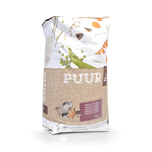 Puur Futter für Hamster, 1er Pack (1 x 8 kg) von Witte Molen