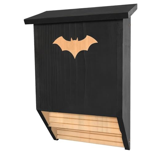 Wiuejg Künstliches Fledermaus-Set für Outdoor-Schläger | Fledermaushaus Mehrkammer-Design Fledermausbox – Fledermausbox Shelter Stabiles Fledermaus-Set zum Anlocken von Fledermäusen von Wiuejg