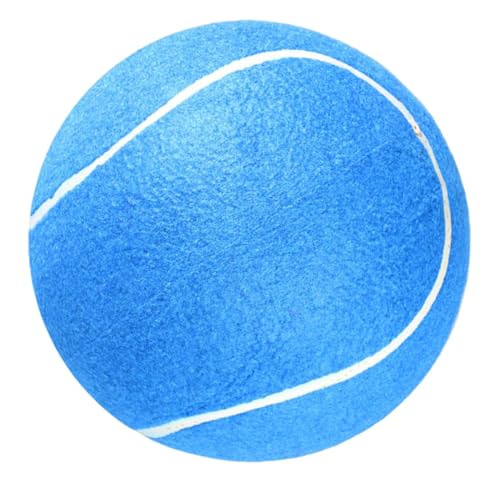 Wiuejg Riesiger aufblasbarer Tennisball für Haustiere, großer Gummi-Tennisball, Spielzeug für Hunde, aufblasbare Tennisbälle für Kinder und Haustiere, extra großer aufblasbarer Ball, Hunde, übergroßer von Wiuejg