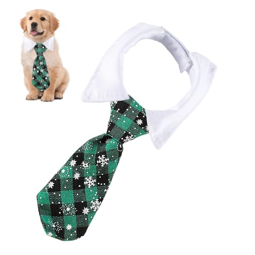 Wlikmjg Halstuch für Hunde, Bandana-Halsband mit Fliege – Bandana-Halsband für Haustiere | Krawattenhalsband für Hunde, leicht und bequem, formell, für Hochzeit von Wlikmjg