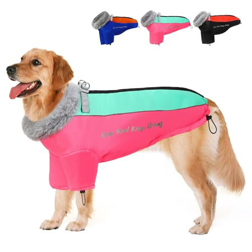 Hundejacke (Rosa, Größe XXL (Brustumfang: 86,4 cm) von Wn's Day