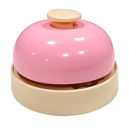 Wnvivi Pet Call Bell, Niedliche Glocken für das Hunde Training, um nach Draußen zu Gehen, Metall Hunde Training Namens Dinner Bell für Haustiere (Rosa) von Wnvivi