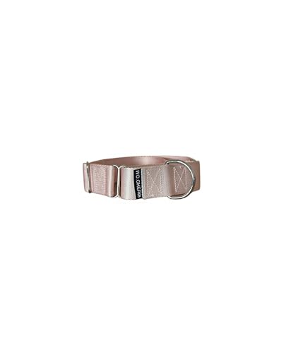 Wo.Cherie Hundehalsband Martingale 40 mm Breite M (27 cm - 45 cm), Rosa von Wo.Cherie