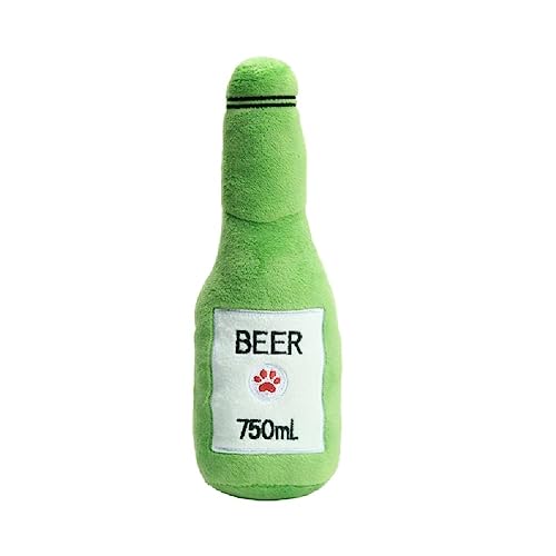 Stuffed Bottle Pet Toy For Chewing Teeth Cleaning Dogs Toy Training Interactive Biss Resistant For Aggressive Chewer Dogs Interactive Toy For Boredom Intelligence Large Dogs Dogs Interactive Toy von Woedpez