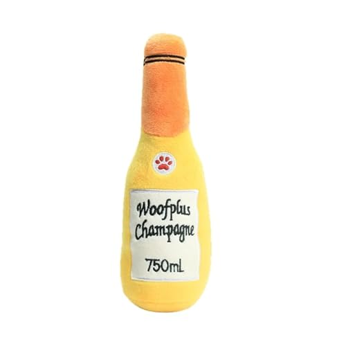 Stuffed Bottle Pet Toy For Chewing Teeth Cleaning Dogs Toy Training Interactive Biss Resistant For Aggressive Chewer Dogs Interactive Toy For Boredom Intelligence Large Dogs Dogs Interactive Toy von Woedpez