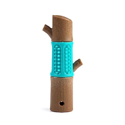 Woedpez Pet Toy For Chewing Teeth Cleaning Dogs Interactive Resistant Bamboo Shape Toy For Aggressive Chewer Molar Toy Dogs Molar Toy Easy Cleaning Dogs Molar Toy Easy Washing von Woedpez