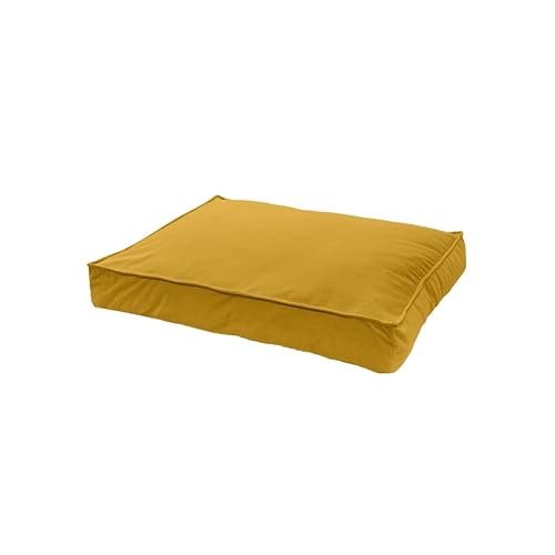 Madison Bett Produkte Velours Lounge Cushion Gelb L von Madison