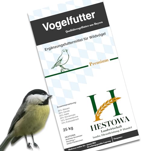 25 kg Premium Vogelfutter Ergänzungsfuttermittel für Wildvögel Streufutter von Wohnkult