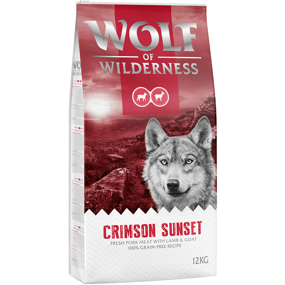 10 € Cyber-Rabatt! 12 kg Wolf of Wilderness  - Crimson Sunset - Ziege & Lamm von Wolf of Wilderness