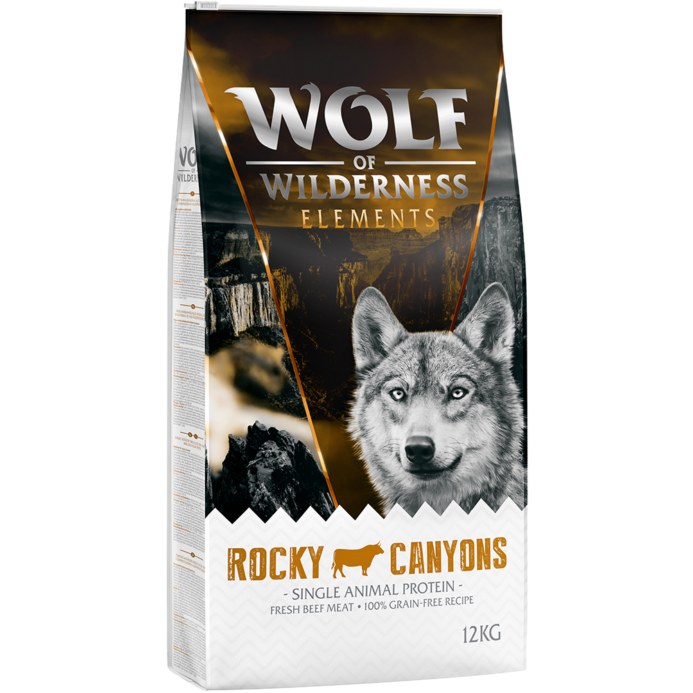 10 € Cyber-Rabatt! 12 kg Wolf of Wilderness  - Rocky Canyons - Rind von Wolf of Wilderness