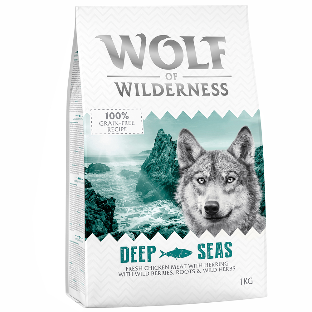 2 x 1 kg Wolf of Wilderness Trockenfutter zum Sonderpreis! - Deep Seas - Hering von Wolf of Wilderness