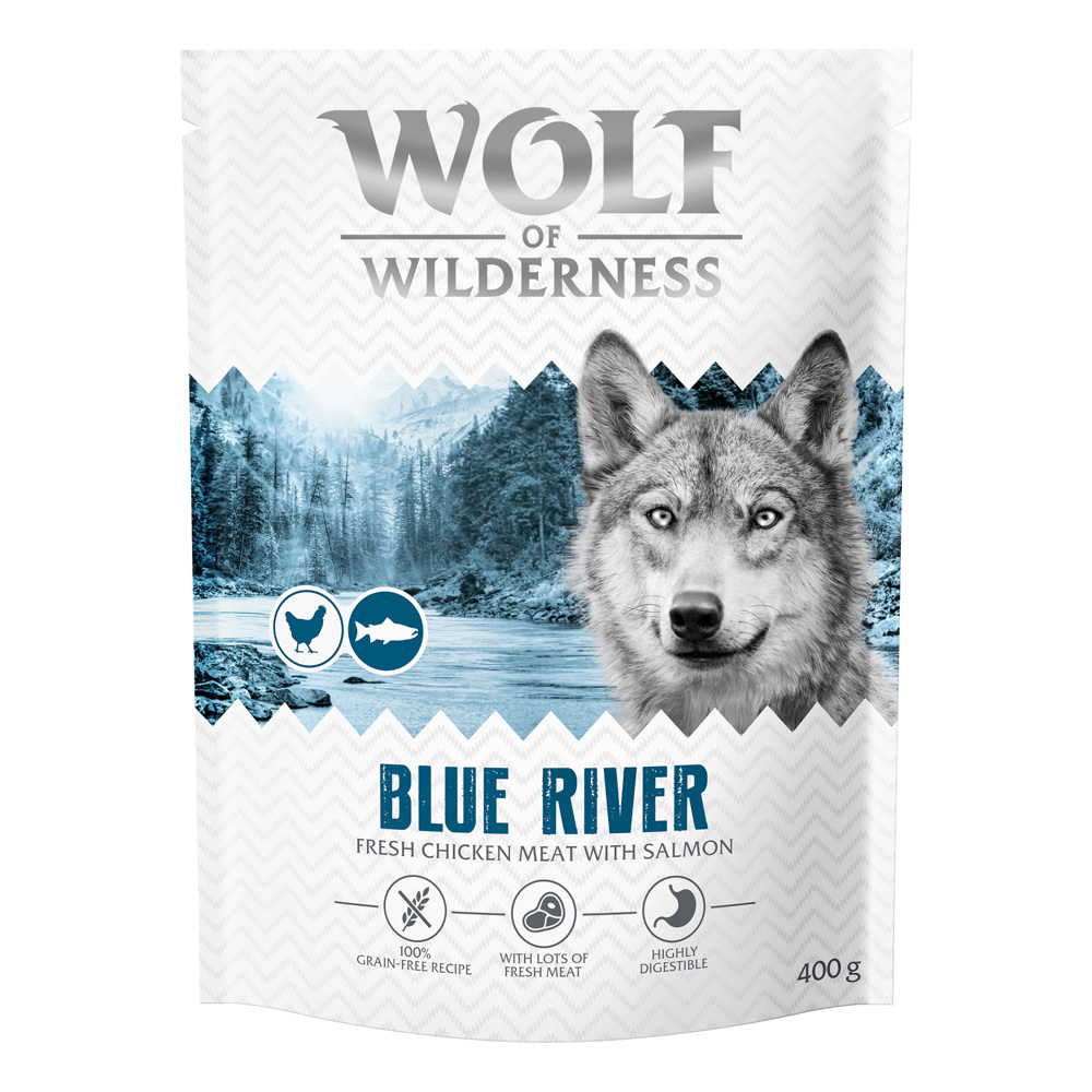 Wolf of Wilderness Adult "Blue River" Lachs - getreidefrei - 400 g Neu Wolf of Wilderness Adult "Blue River" Lachs - getreidefrei - 400 g Neu von Wolf of Wilderness