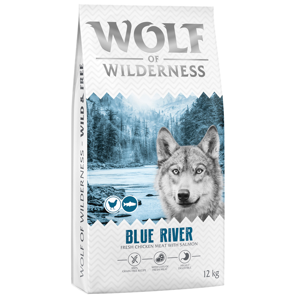 Wolf of Wilderness Adult "Blue River" Lachs (Top-seller) - Sparpaket: 2 x 12 kg Neu Wolf of Wilderness Adult "Blue River" Lachs (Top-seller) - Sparpaket: 2 x 12 kg Neu von Wolf of Wilderness