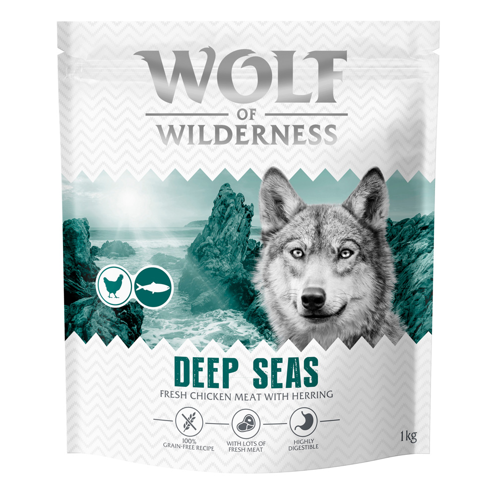 Wolf of Wilderness Adult "Deep Seas" Hering - getreidefrei - Sparpaket: 4 x 1 kg neue Rezeptur Wolf of Wilderness Adult "Deep Seas" Hering - getreidefrei - Sparpaket: 4 x 1 kg neue Rezeptur von Wolf of Wilderness