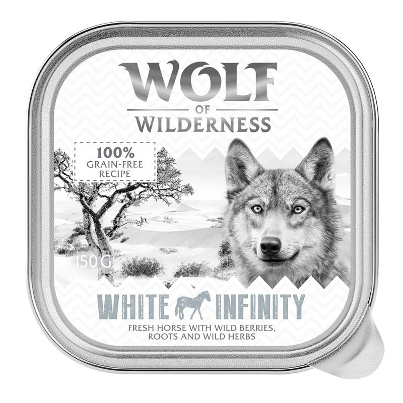 Wolf of Wilderness Adult - Single Protein 6 x 150 g Schale  - White Infinity - Pferd von Wolf of Wilderness