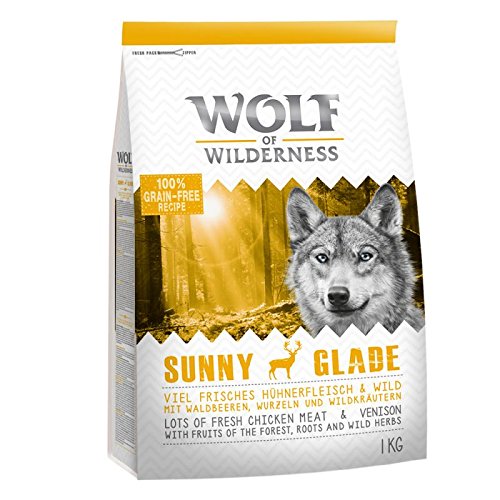 Wolf of Wilderness Adult "Sunny Glade" - Wild Ein gesund ausgewogenes Futter für Ihren Hund von Wolf of Wilderness