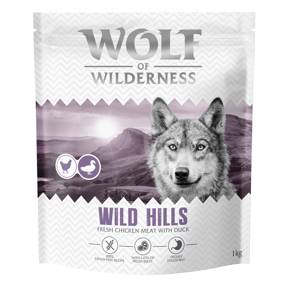 Wolf of Wilderness Adult "Wild Hills" Ente - getreidefrei - 1 kg NEU Wolf of Wilderness Adult "Wild Hills" Ente - getreidefrei - 1 kg NEU von Wolf of Wilderness