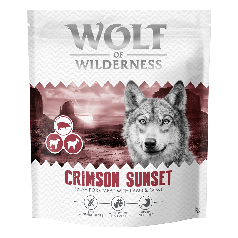 Wolf of Wilderness "Crimson Sunset" Lamm & Ziege - getreidefrei - Sparpaket: 4 x 1 kg Neu Wolf of Wilderness "Crimson Sunset" Lamm & Ziege - getreidefrei - Sparpaket: 4 x 1 kg Neu von Wolf of Wilderness