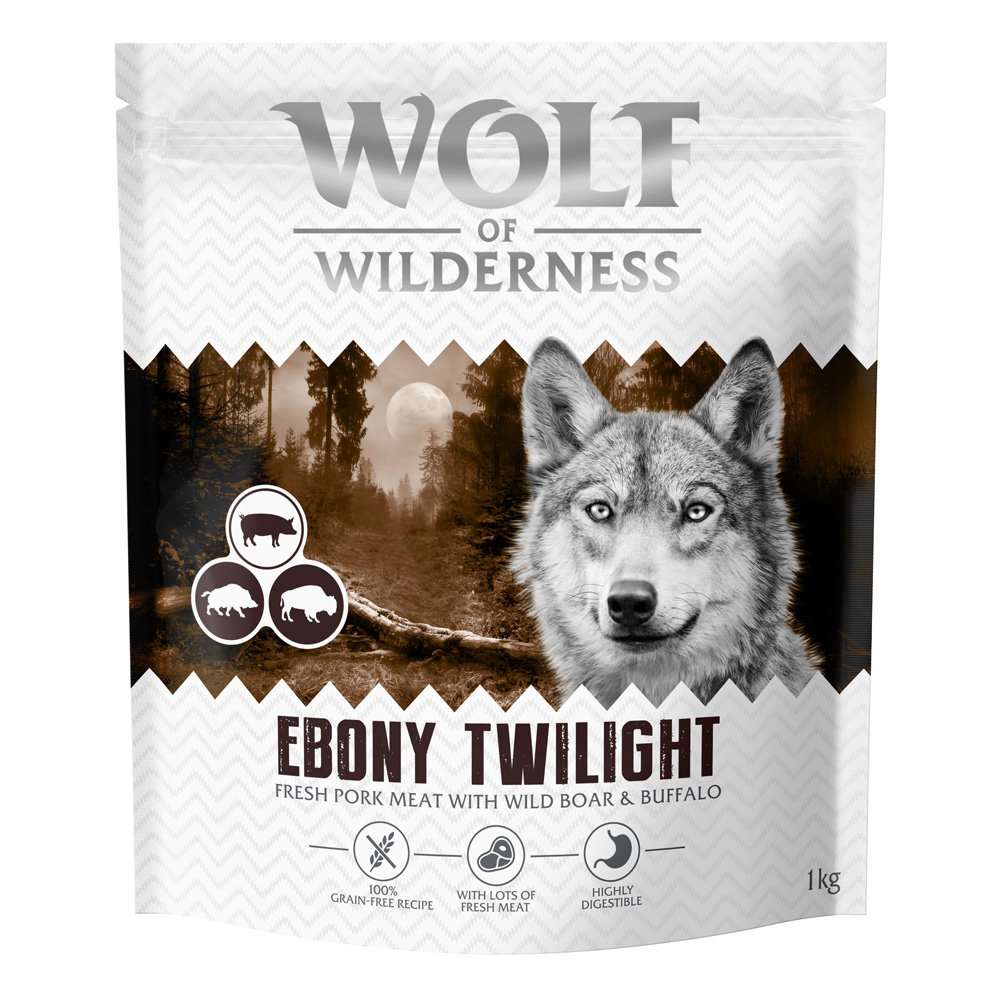 Wolf of Wilderness "Ebony Twilight" Wildschwein & Büffel - getreidefrei - 1 kg: neue Rezeptur Wolf of Wilderness "Ebony Twilight" Wildschwein & Büffel - getreidefrei - 1 kg: neue Rezeptur von Wolf of Wilderness