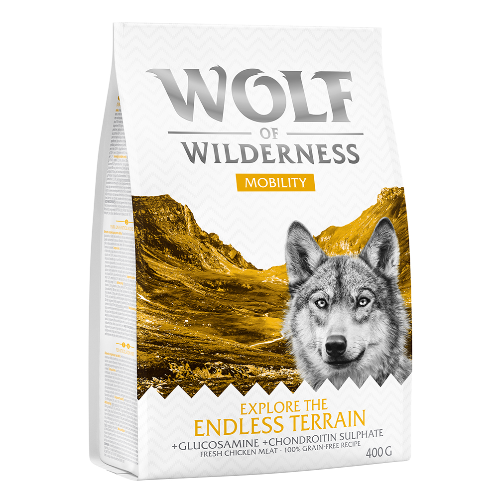 Wolf of Wilderness "Explore The Endless Terrain" Mobility - getreidefrei - 400 g von Wolf of Wilderness