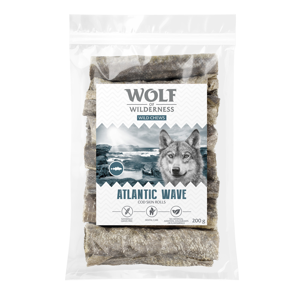 Wolf of Wilderness Fischrollen "Altlantic Wave" - 200 g Wolf of Wilderness Fischrollen "Altlantic Wave" - 200 g von Wolf of Wilderness