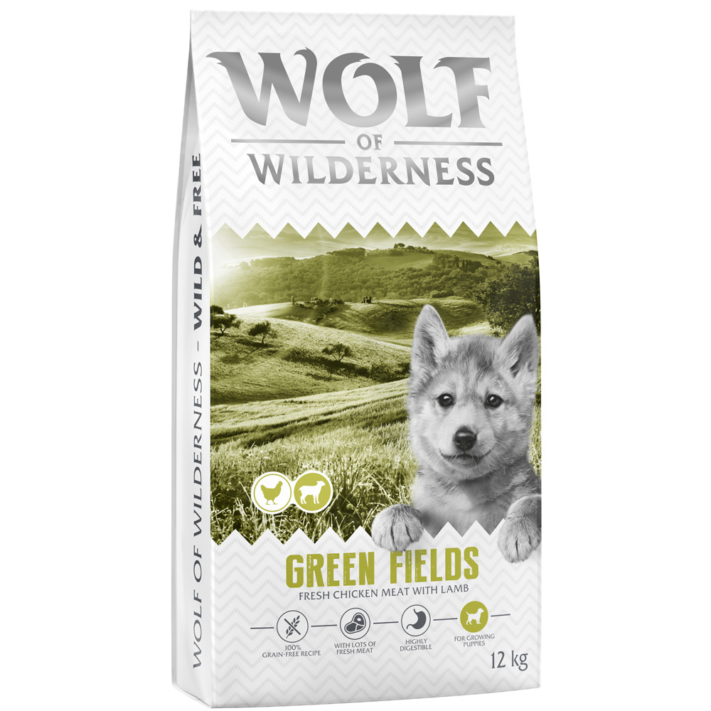 Wolf of Wilderness Junior "Green Fields" Lamm - getreidefrei - Sparpaket: 2 x 12 kg neue Rezeptur Wolf of Wilderness Junior "Green Fields" Lamm - getreidefrei - Sparpaket: 2 x 12 kg neue Rezeptur von Wolf of Wilderness