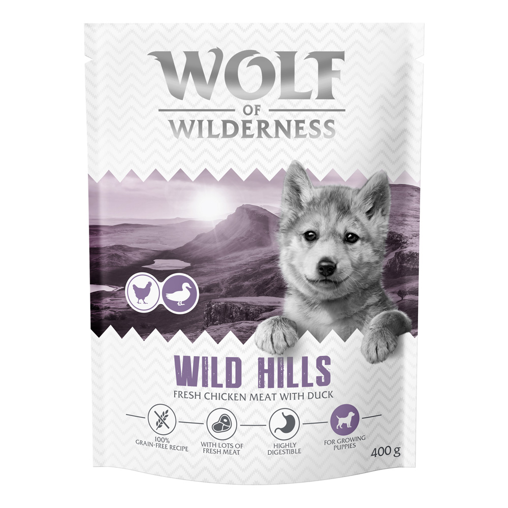 Wolf of Wilderness Junior "Wild Hills" Ente - getreidefrei - Sparpaket: 2 x 12 kg neu Wolf of Wilderness Junior "Wild Hills" Ente - getreidefrei - Sparpaket: 2 x 12 kg neu von Wolf of Wilderness