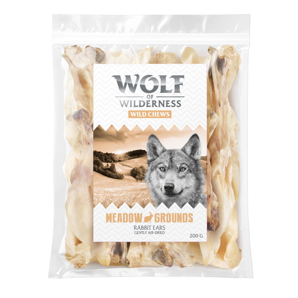 Wolf of Wilderness - Kaninchenohren - 200 g Wolf of Wilderness - Kaninchenohren - 200 g von Wolf of Wilderness