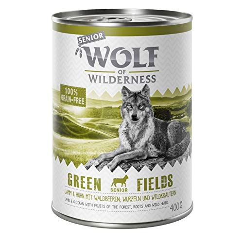 Wolf of Wilderness Senior Saver Pack 24 x 400 g – Mischpackung von Wolf of Wilderness