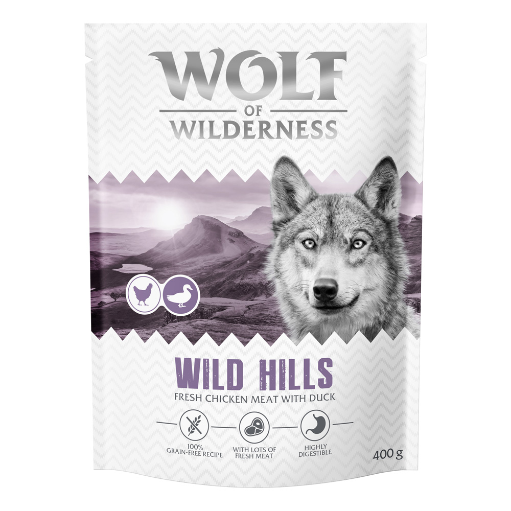 Wolf of Wilderness "Wild Hills" Ente Adult Hundefutter trocken - Sparpaket: 5 x 1 kg Wolf of Wilderness "Wild Hills" Ente Adult Hundefutter trocken - Sparpaket: 5 x 1 kg von Wolf of Wilderness