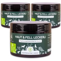 Wolfsbacher Natur Haut & Fell Leckerli 3x von Wolfsbacher Natur