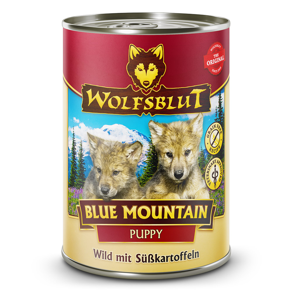 Wolfsblut | Blue Mountain | Puppy | 24 x 395 g von Wolfsblut