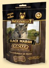 4 x 225g Wolfsblut Black Marsh getreidefreie Hundekekse mit 49% Wasserbüffelfleisch von Wolfsblut