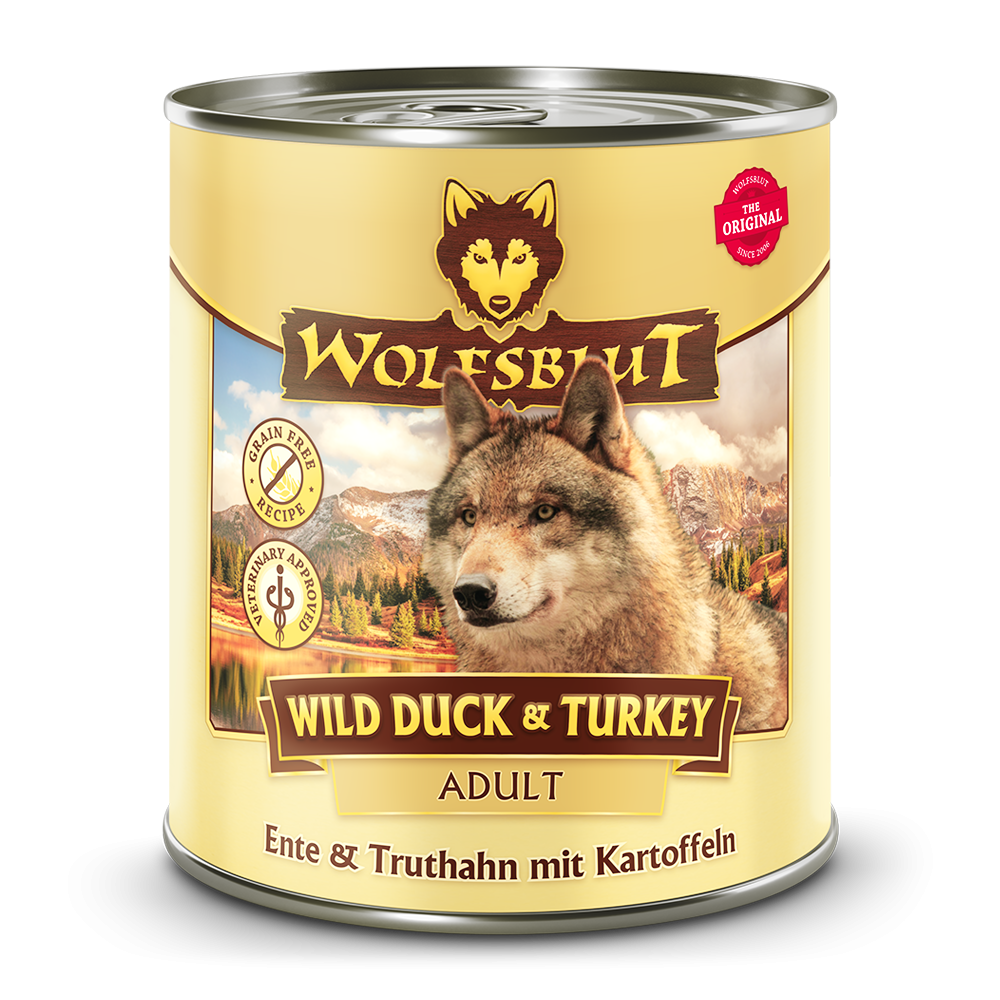 Wolfsblut | Wild Duck & Turkey | Adult | 6 x 800 g von Wolfsblut