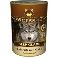 WOLFSBLUT Adult Deep Glade - Rothirsch mit Kürbis - 6x395g von Wolfsblut