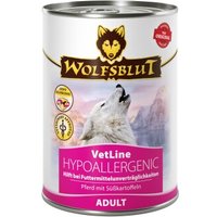 WOLFSBLUT Adult VetLine Hypoallergenic, Pferd 6x395 g von Wolfsblut