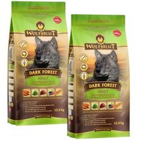 WOLFSBLUT Adult Dark Forest, Wildfleisch mit Süßkartoffel 2x12,5 kg von Wolfsblut