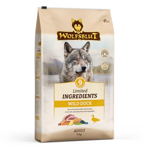 WOLFSBLUT Limited Ingredients WILD Duck Adult 9 kg von Wolfsblut