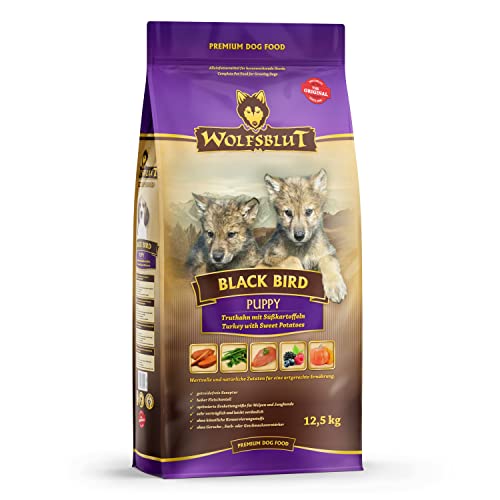 Wolfsblut - Black Bird Puppy - 12,5 kg - Truthahn - Trockenfutter - Hundefutter - Getreidefrei von Wolfsblut