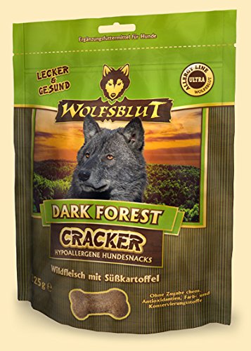 Warnicks Tierfutterservice 4 x 225g Wolfsblut Cracker mit viel Wildfleisch von Wolfsblut