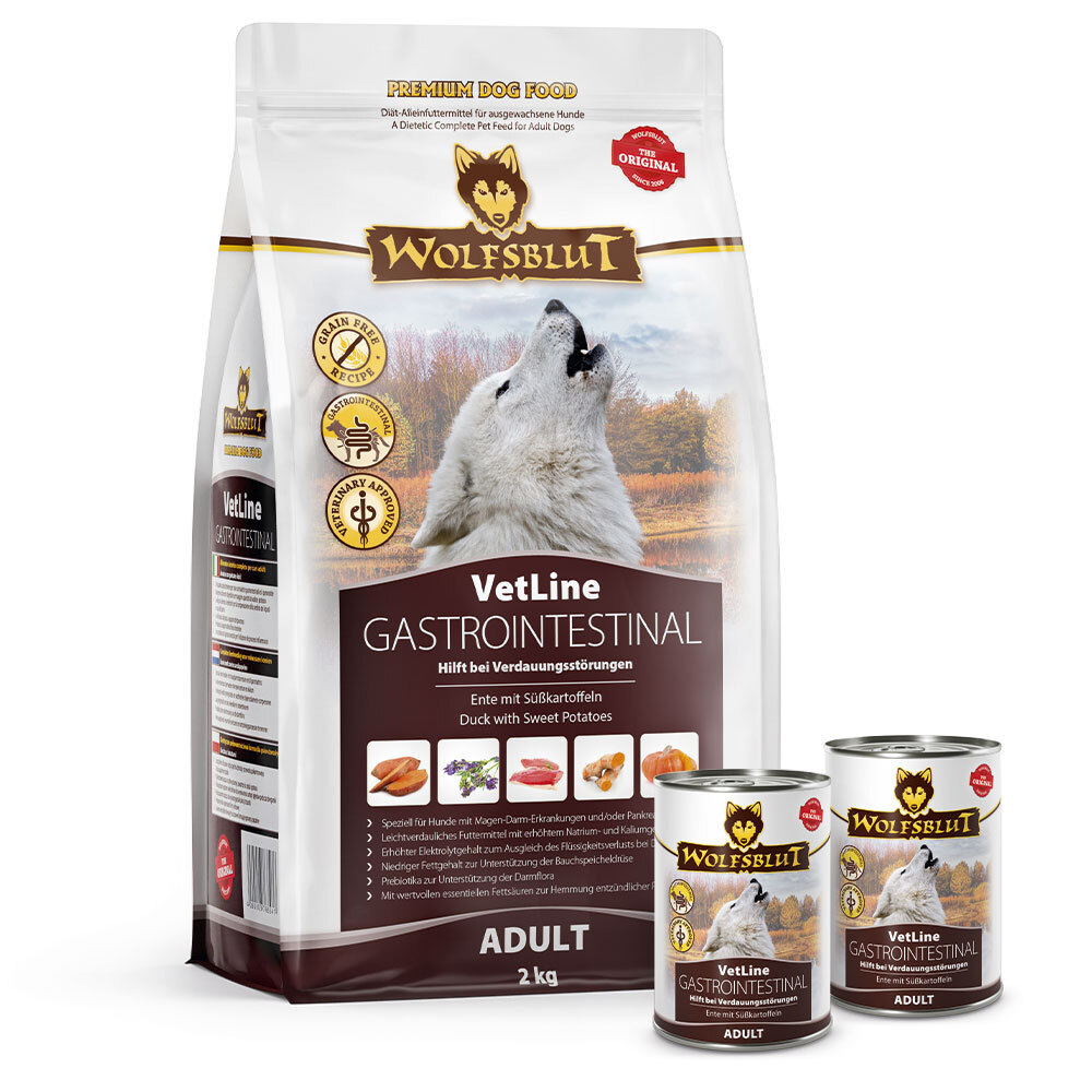 Wolfsblut | Aktionspaket: GASTROINTESTINAL | VetLine | 1 Paket von Wolfsblut