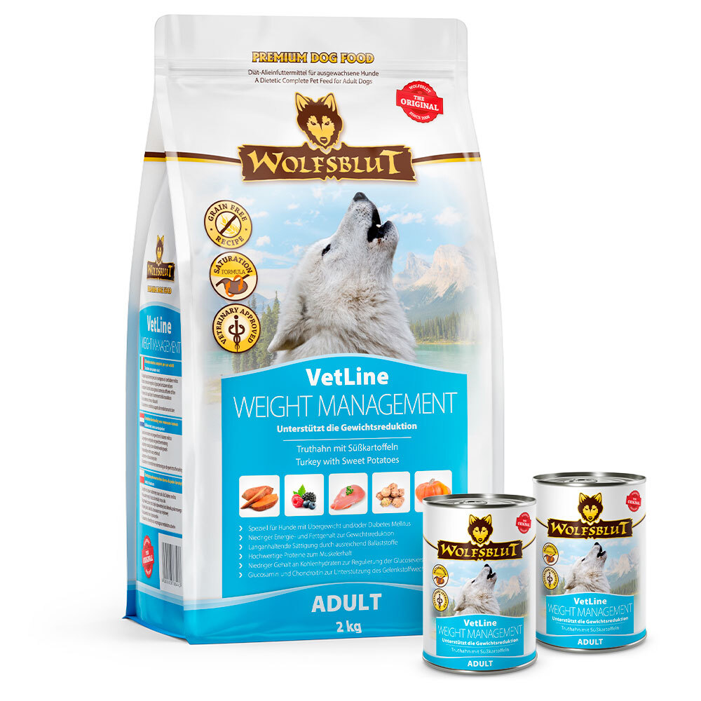 Wolfsblut | Aktionspaket: WEIGHT MANAGEMENT | VetLine | 1 Paket von Wolfsblut