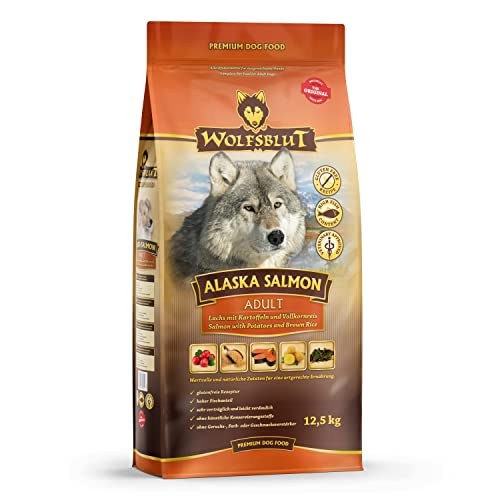 Wolfsblut - Alaska Salmon - 12,5 kg - Lachs - Trockenfutter - Hundefutter - Getreidefrei von Wolfsblut